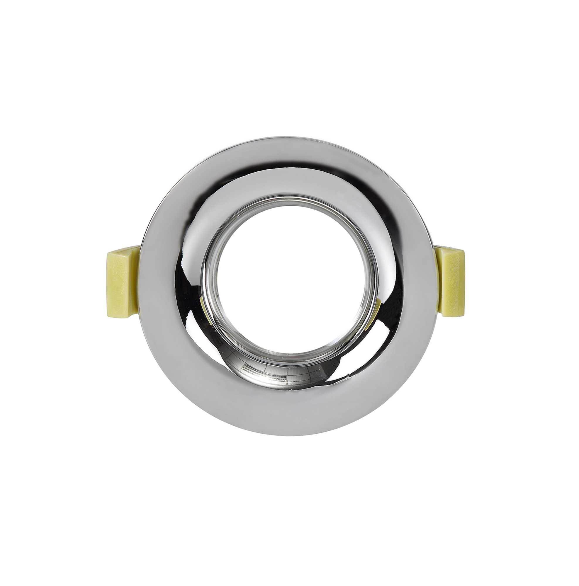 Bruve GU10 Recessed Round Polished Chrome IP65 Downlighter, Cut-Out 68mm DX200402  Dlux Bruve IP65
